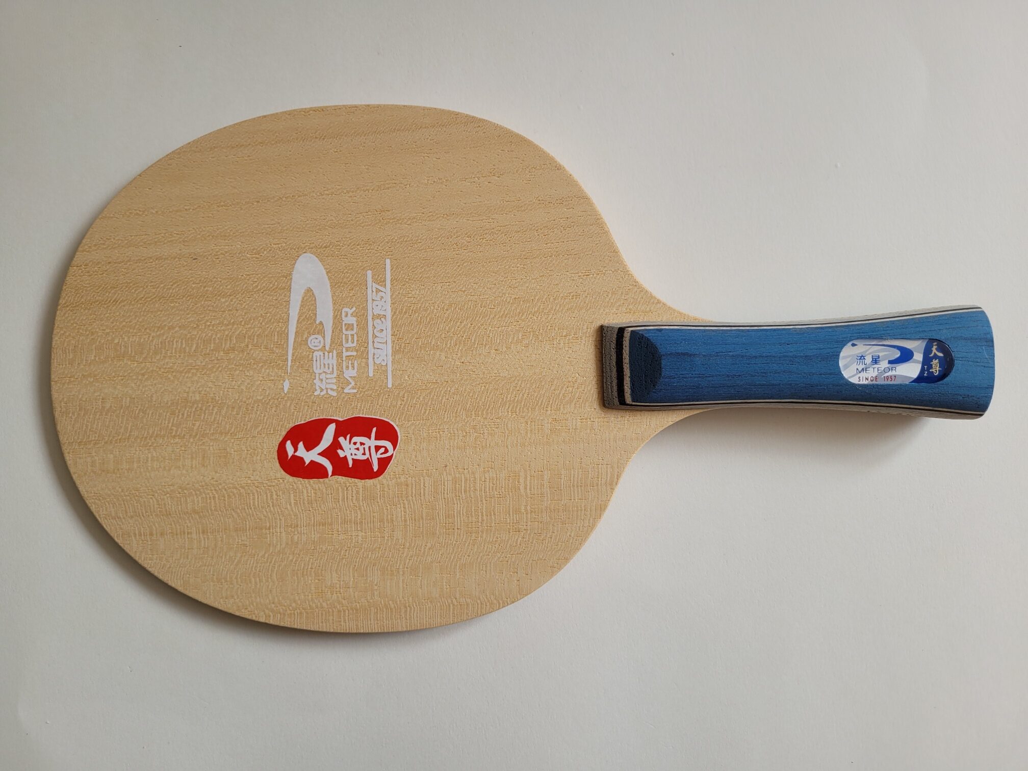 Meteor Holz Skyblue Carbon Off konkav – Bild 2