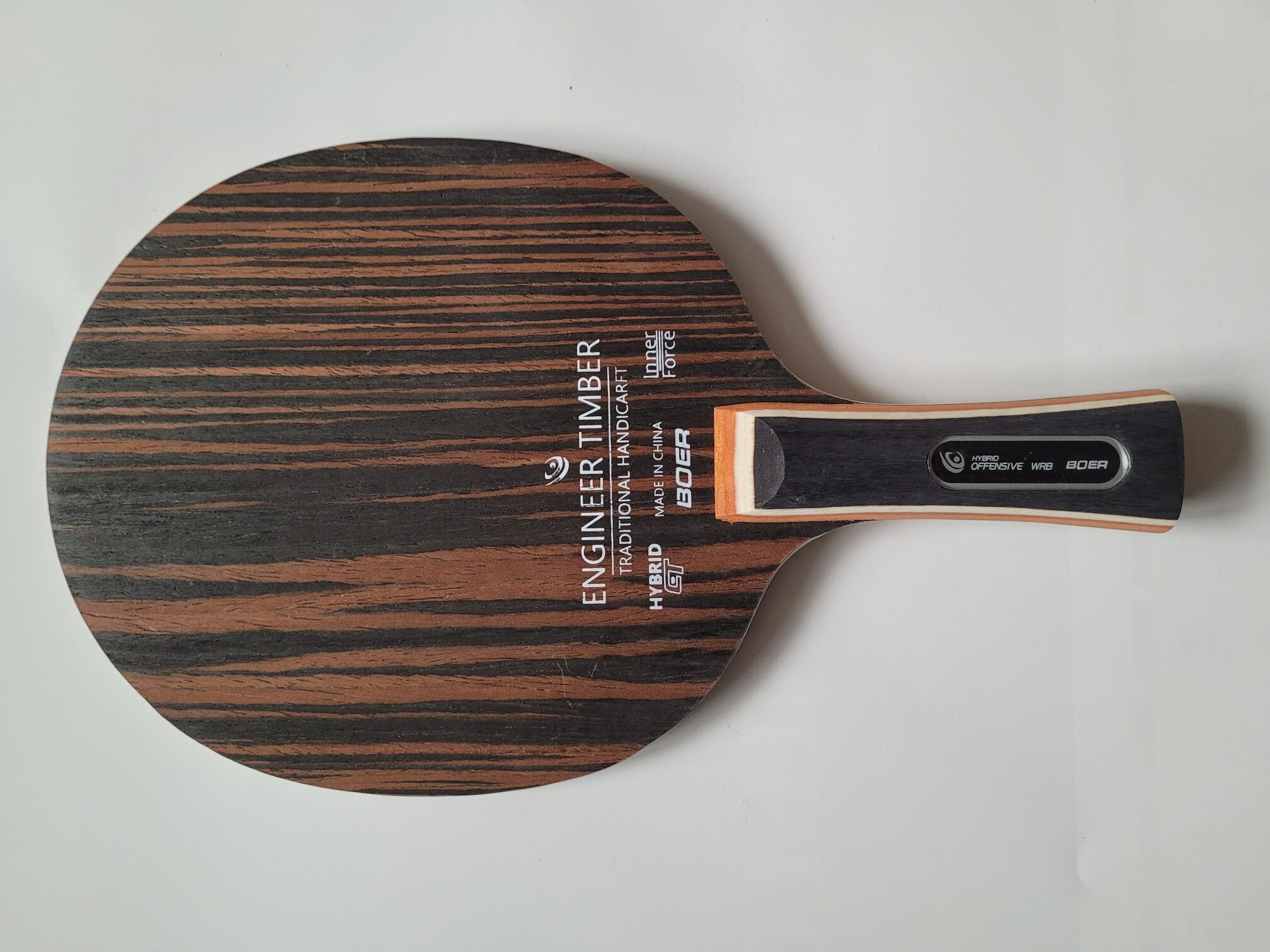 Boer Holz Ebony WRB Hybrid Carbon Offensiv konkav – Bild 2