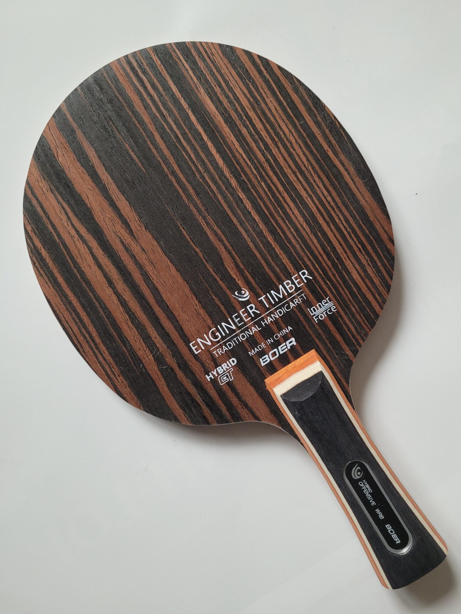 Boer Holz Ebony WRB Hybrid Carbon Offensiv konkav