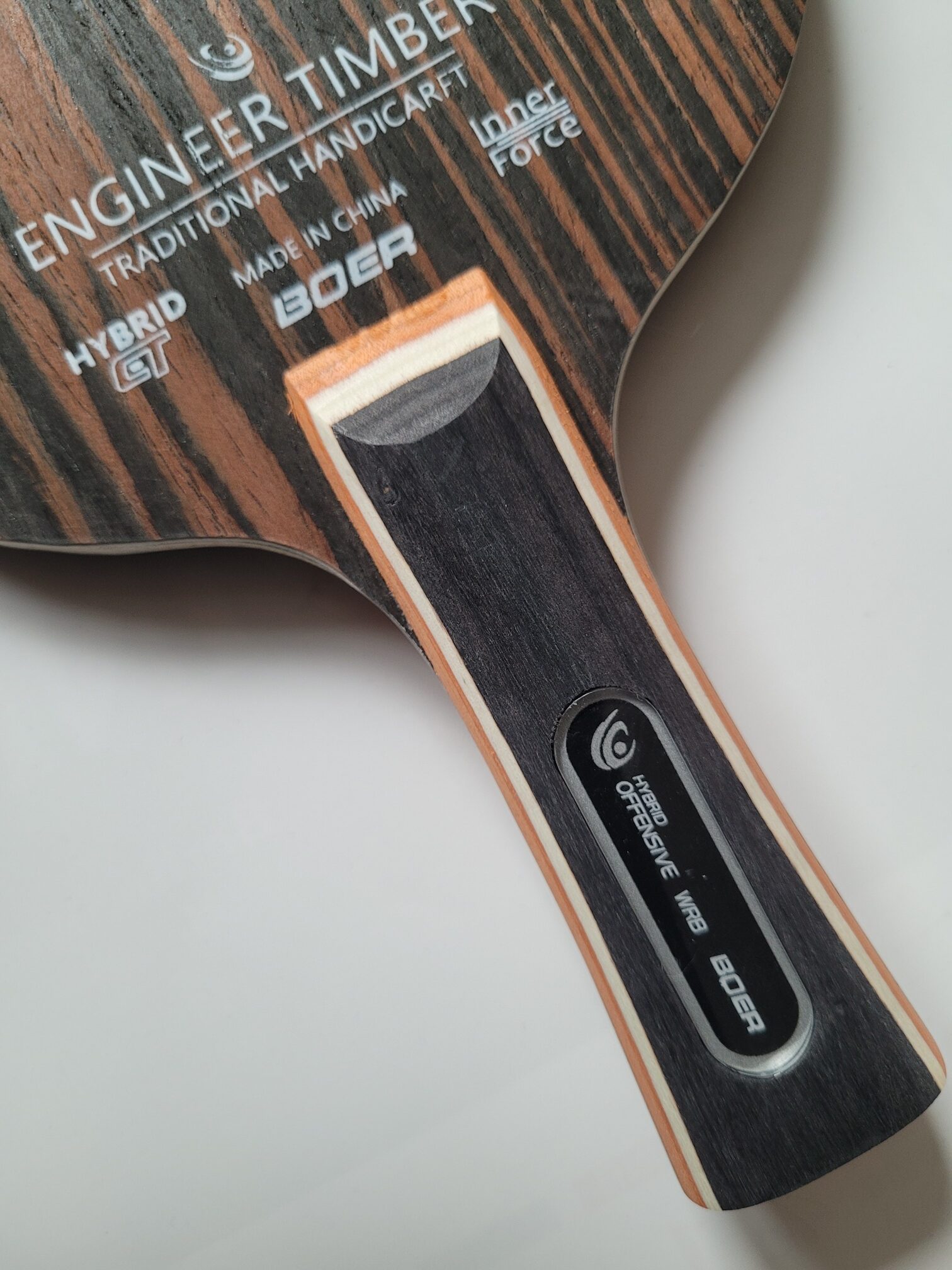 Boer Holz Ebony WRB Hybrid Carbon Offensiv konkav – Bild 10