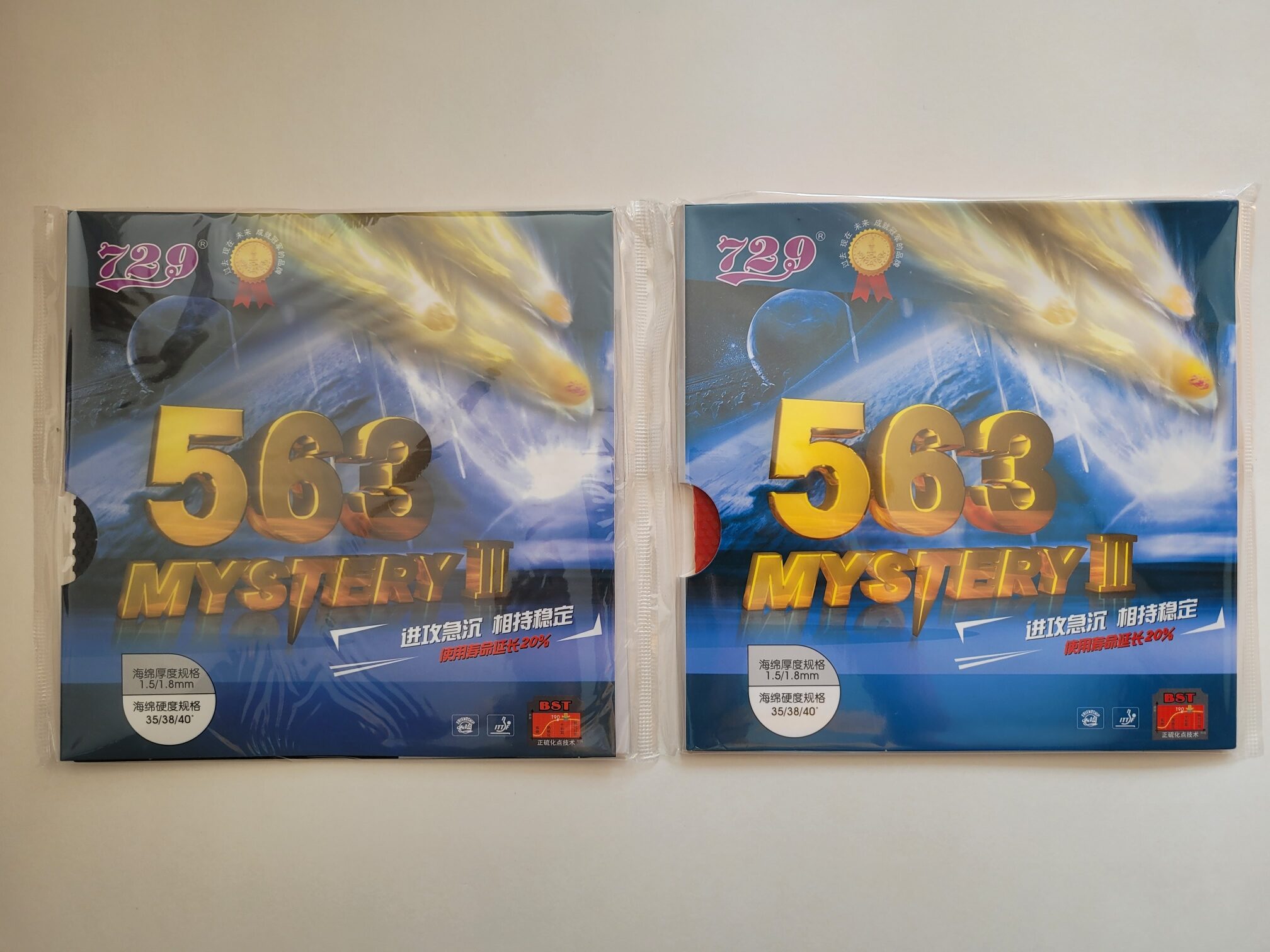 Friendship 729 Belag 563 Mystery III Mittellange Noppen