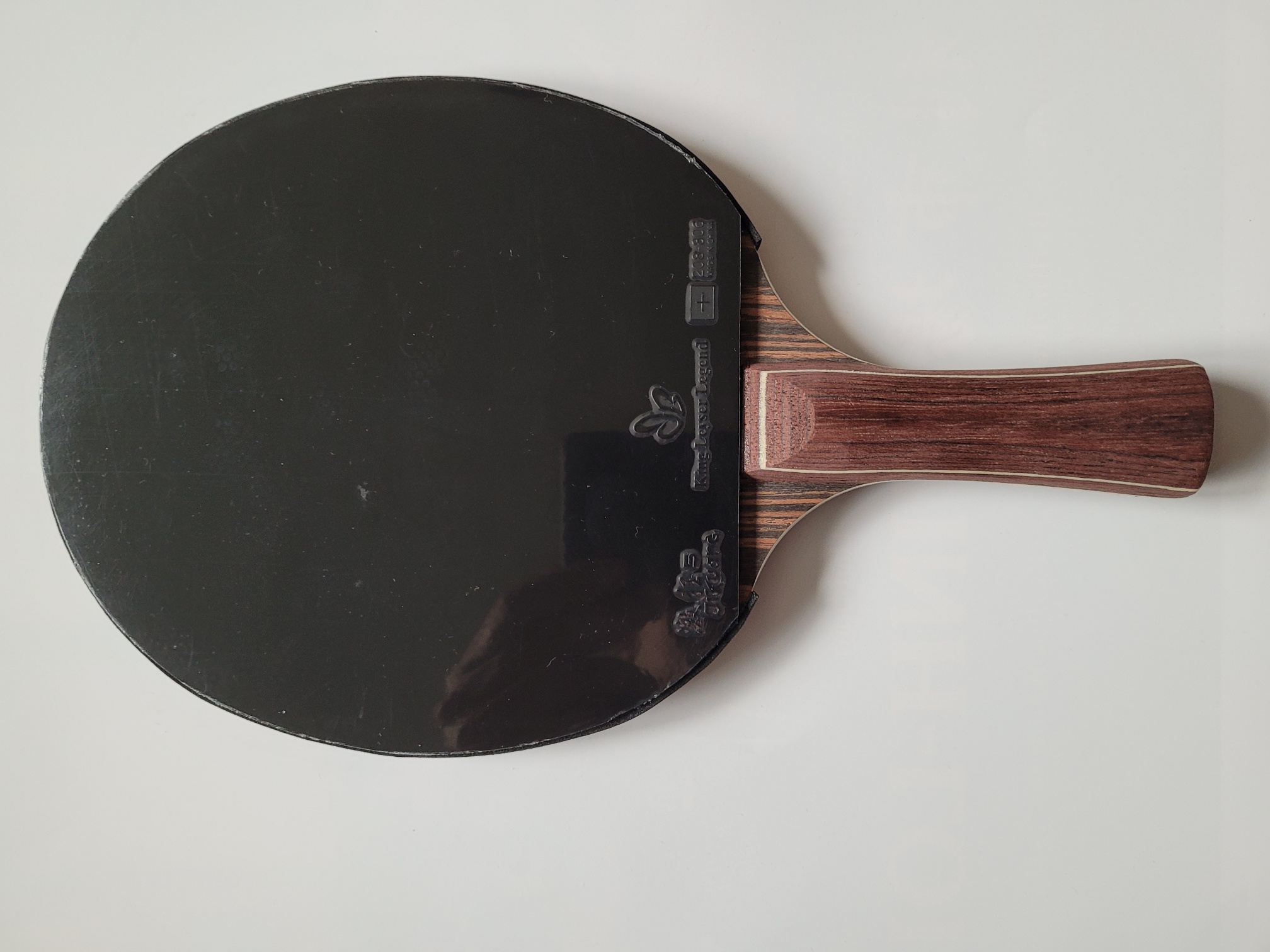 Tischtennisschläger King Leyser Legend X5 Carbon Jikuang Friendship 729 + Hülle – Bild 3