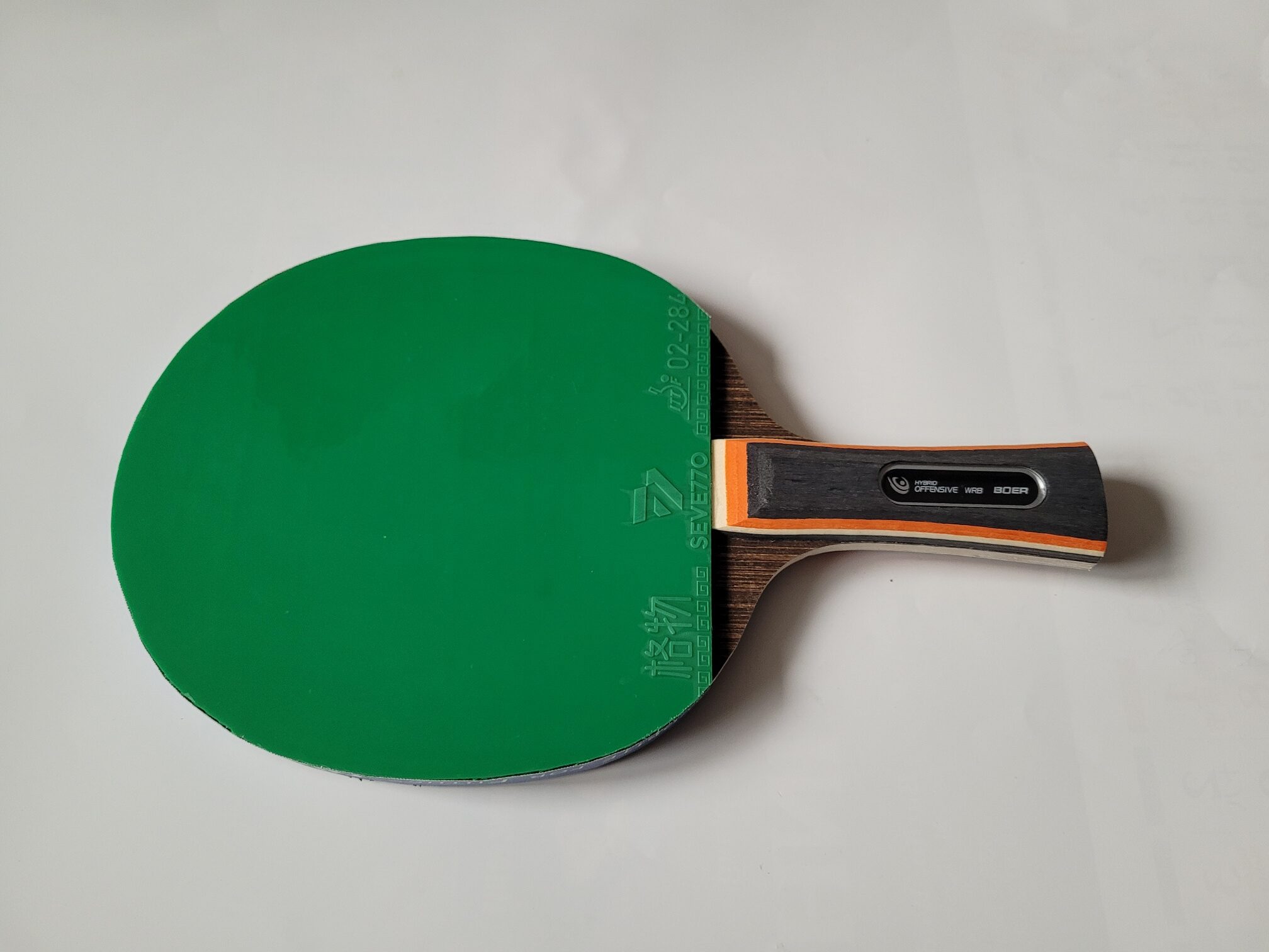 Boer TischtennisschlĂ€ger Iron Sword Carbon Bloom Spin Sevetto â Bild 12