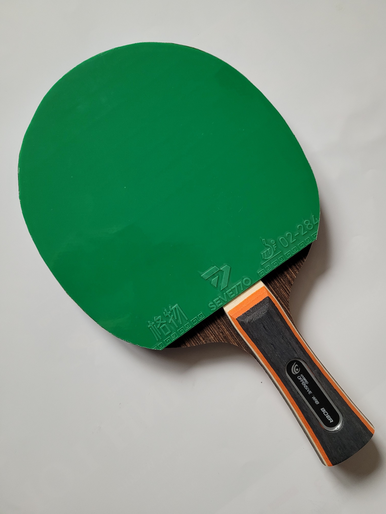 Boer TischtennisschlĂ€ger Iron Sword Carbon Bloom Spin Sevetto â Bild 8