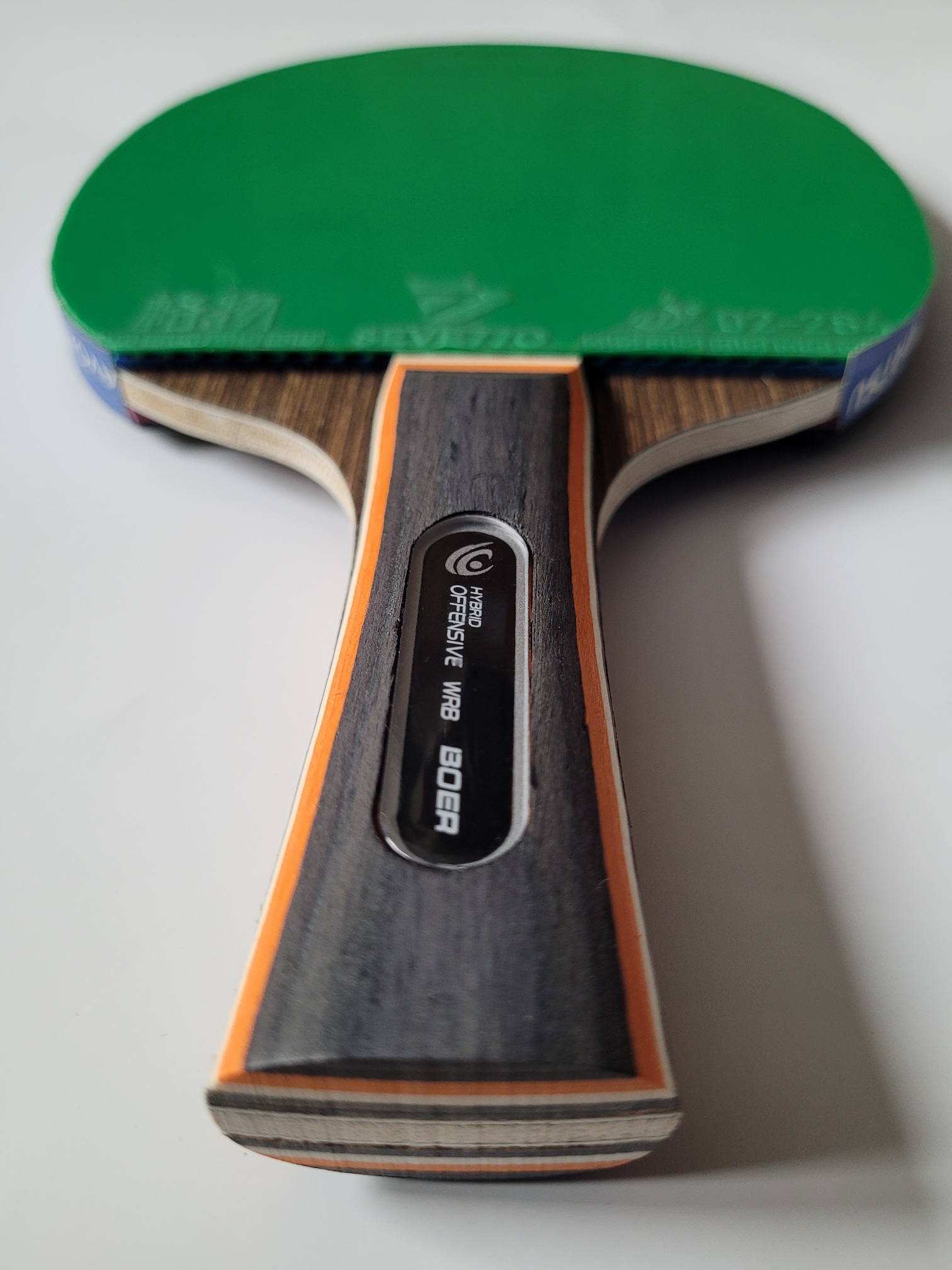 Boer TischtennisschlĂ€ger Iron Sword Carbon Bloom Spin Sevetto â Bild 18