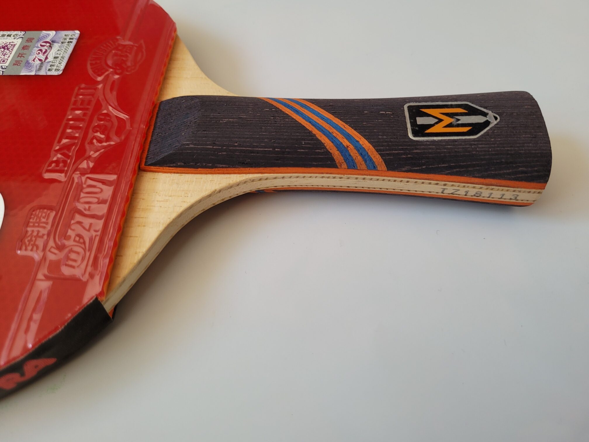 TischtennisschlĂ€ger Meteor MHEF Off 729 Battle II 813 â Bild 7