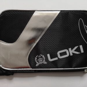 Loki Einzelhülle Schwarz-Silber rechteckig