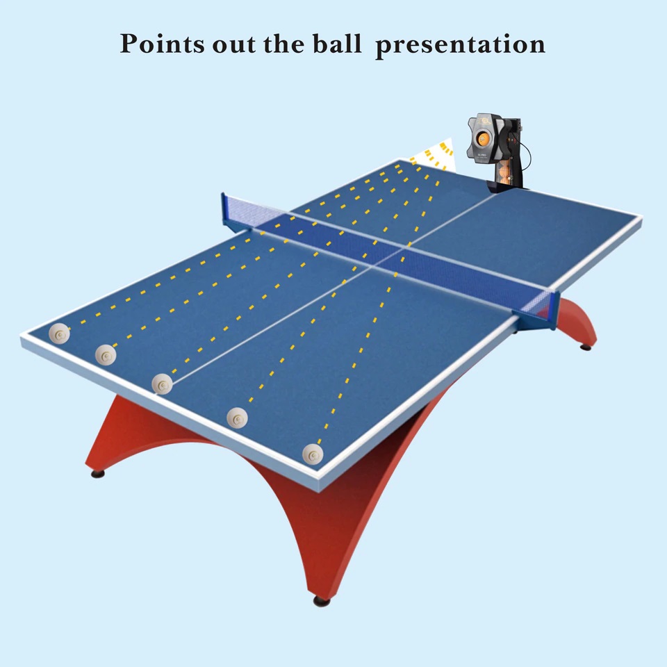 Tischtennis Ballroboter Huipang S8 Pro Ballmaschine – Bild 3