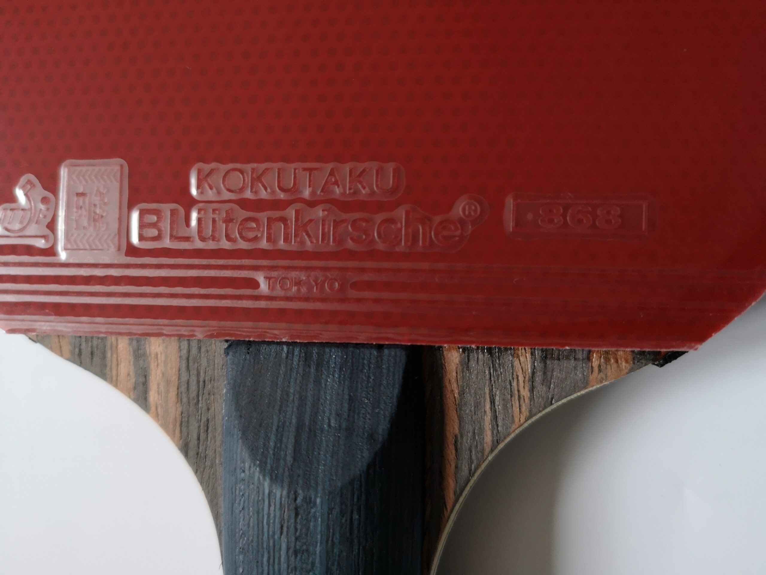 Kokutaku Schläger X6 Carbon konkav + Hülle – Bild 4