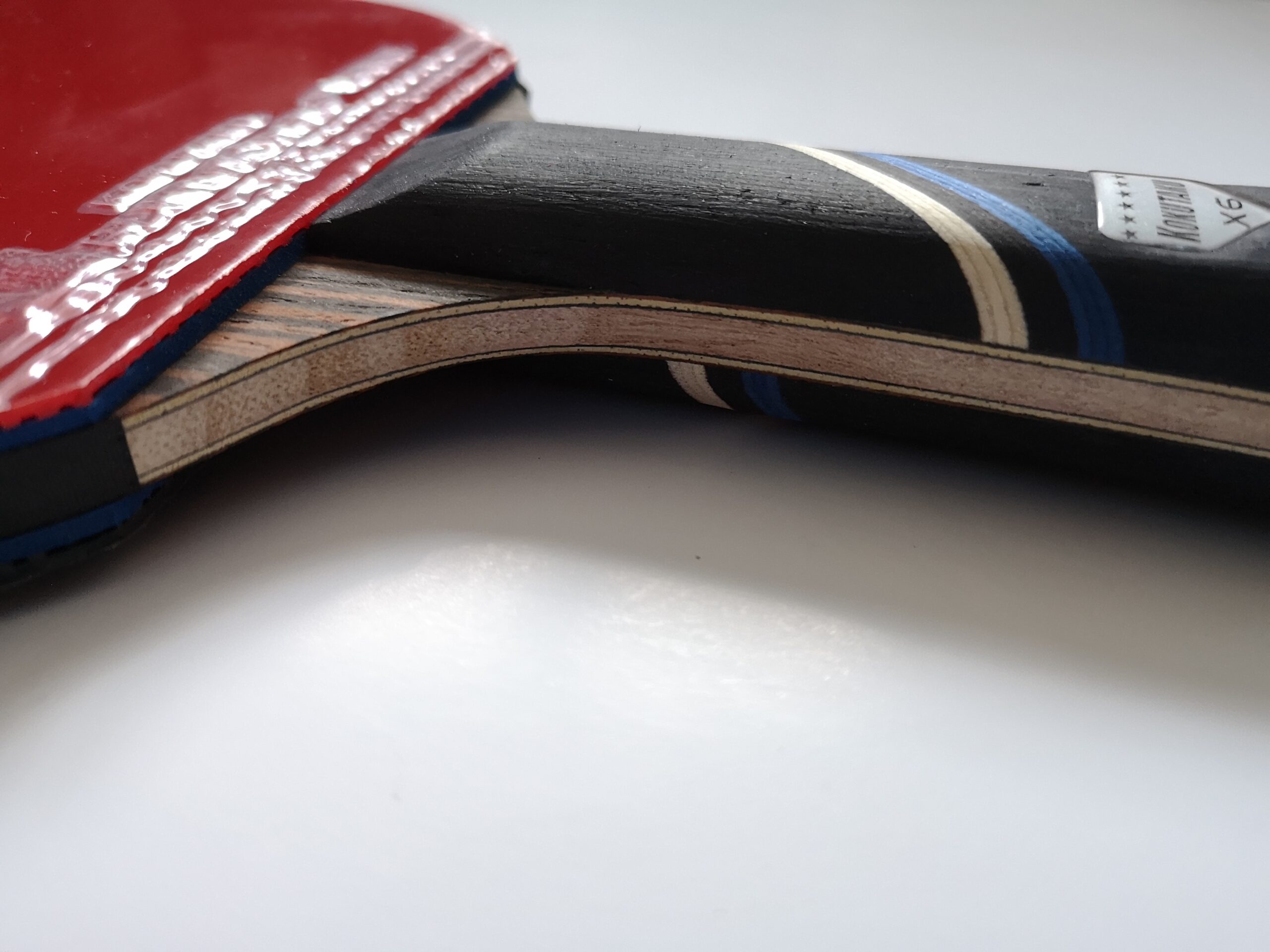 Kokutaku Schläger X6 Carbon konkav + Hülle – Bild 6