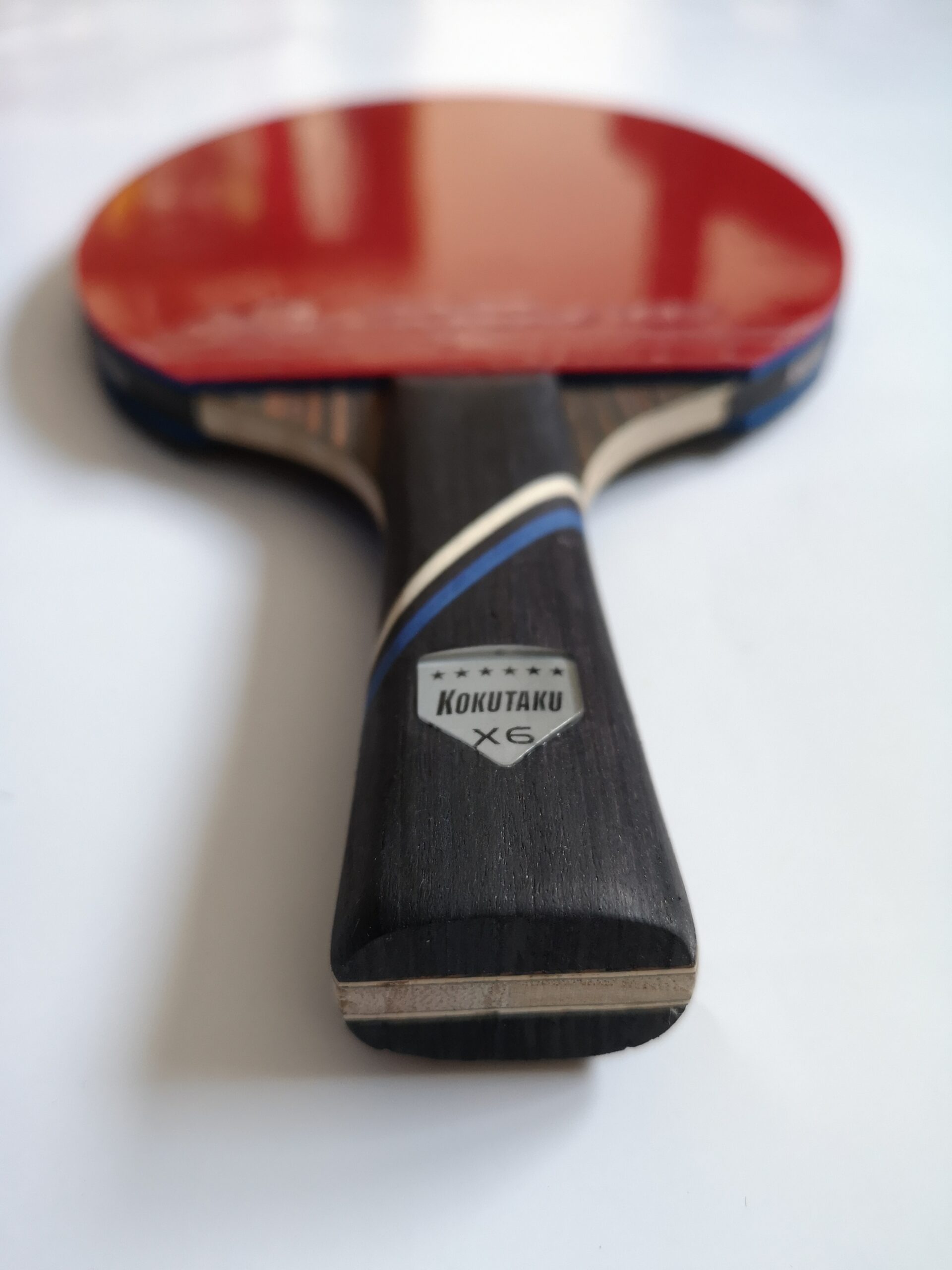 Kokutaku Schläger X6 Carbon konkav + Hülle – Bild 8