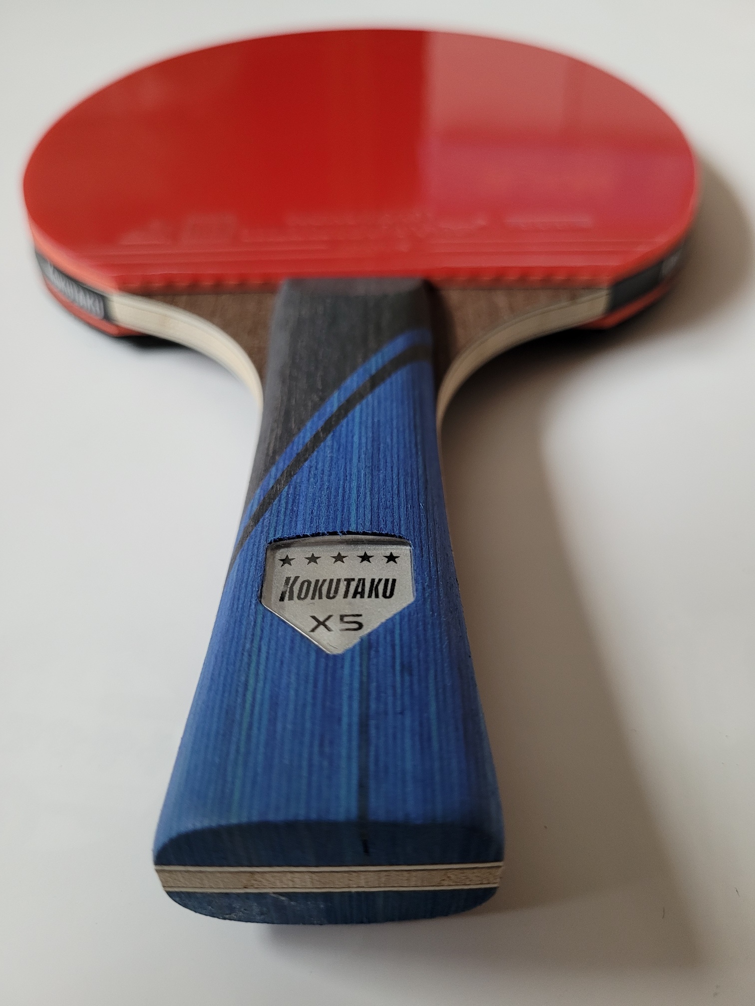 Kokutaku Schläger X5 Carbon konkav + Hülle – Bild 10